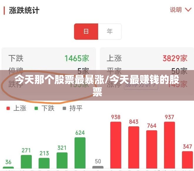 今天那个股票最暴涨/今天最赚钱的股票 今天那个股票最暴涨/今天最赚钱的股票