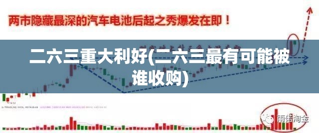 二六三重大利好(二六三最有可能被谁收购) 二六三重大利好(二六三最有可能被谁收购)