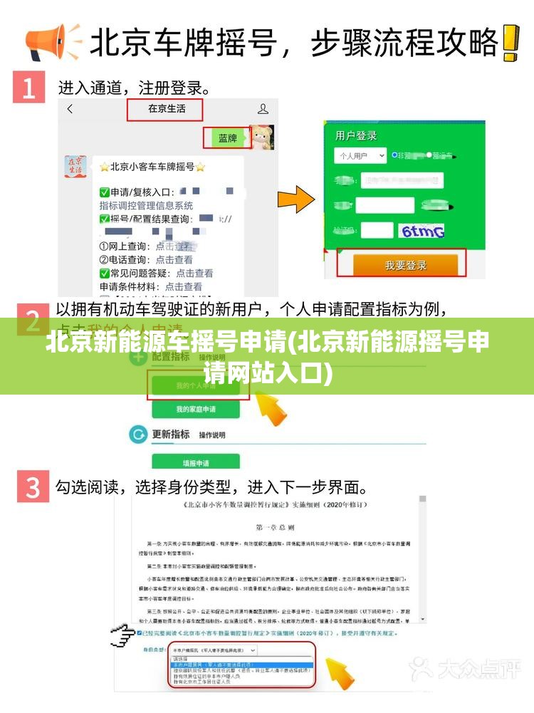 北京新能源车摇号申请(北京新能源摇号申请网站入口) 北京新能源车摇号申请(北京新能源摇号申请网站入口)