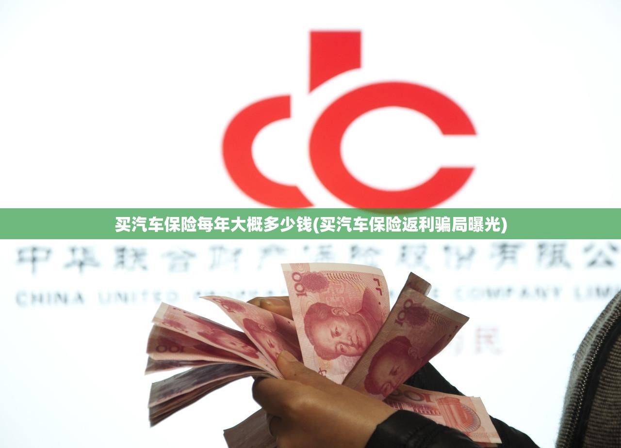 买汽车保险每年大概多少钱(买汽车保险返利骗局曝光)