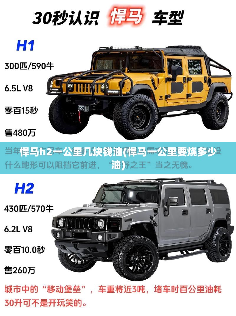 悍马h2一公里几块钱油(悍马一公里要烧多少油) 悍马h2一公里几块钱油(悍马一公里要烧多少油)