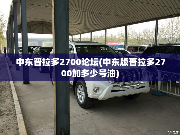 中东普拉多2700论坛(中东版普拉多2700加多少号油) 中东普拉多2700论坛(中东版普拉多2700加多少号油)