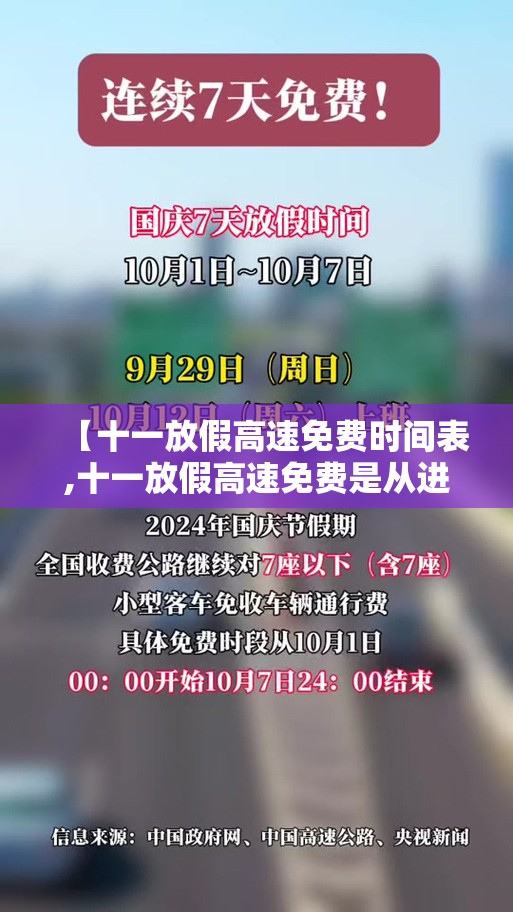 【十一放假高速免费时间表,十一放假高速免费是从进口算还是从】 【十一放假高速免费时间表,十一放假高速免费是从进口算还是从】