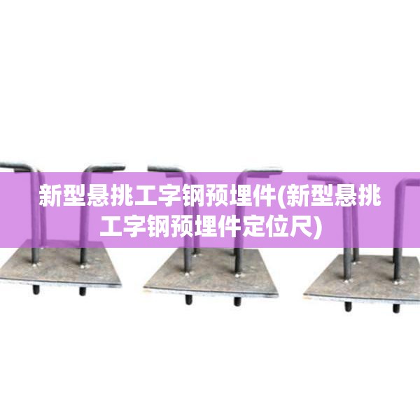新型悬挑工字钢预埋件(新型悬挑工字钢预埋件定位尺)