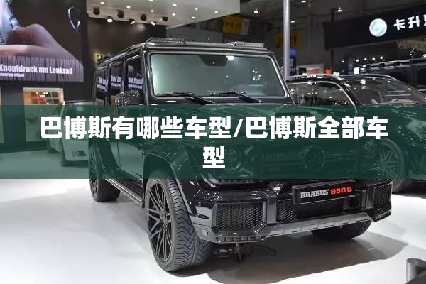 巴博斯有哪些车型/巴博斯全部车型 巴博斯有哪些车型/巴博斯全部车型