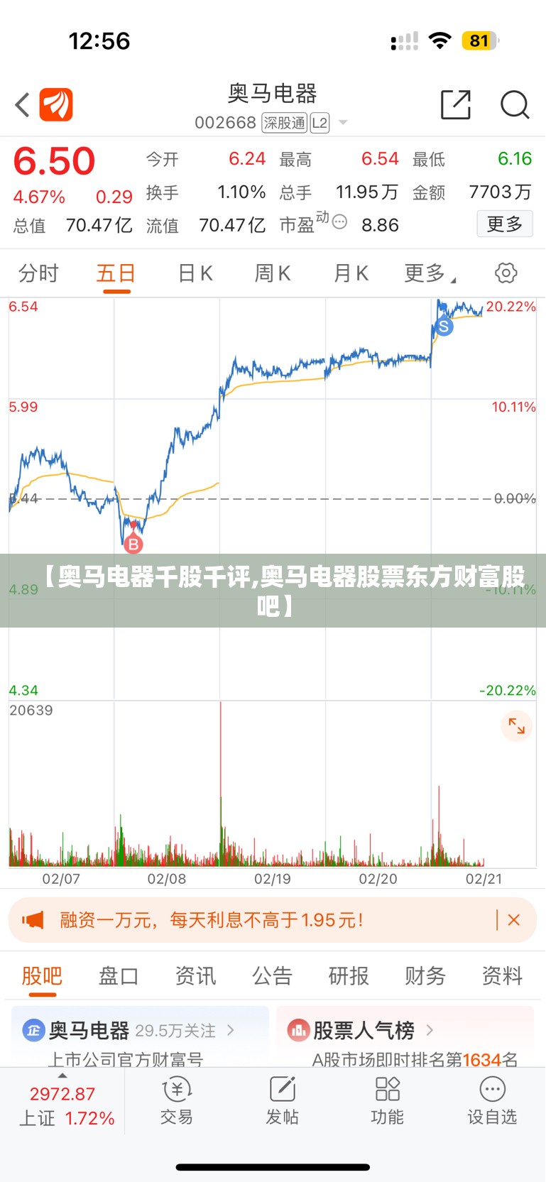 【奥马电器千股千评,奥马电器股票东方财富股吧】 【奥马电器千股千评,奥马电器股票东方财富股吧】