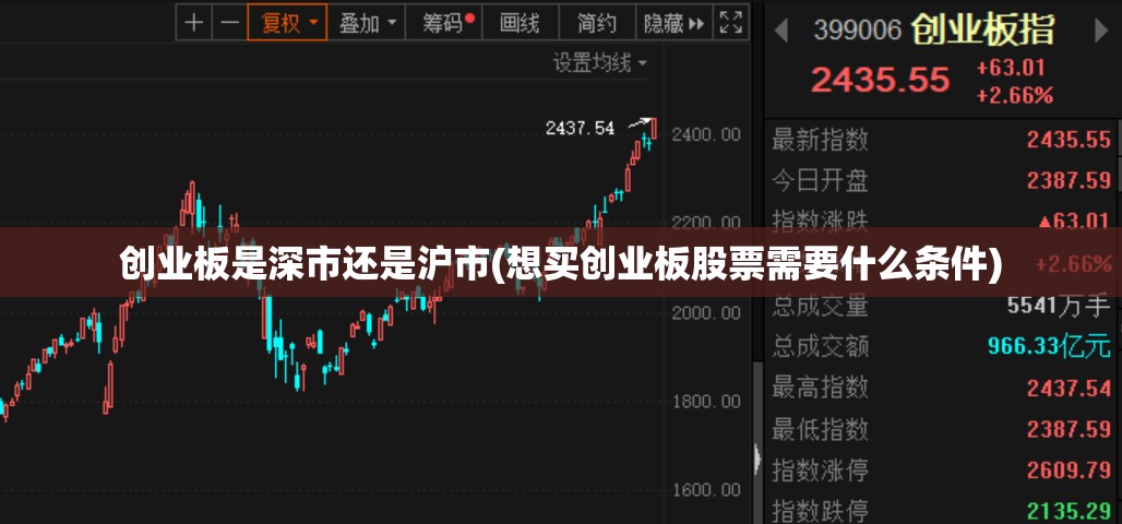 创业板是深市还是沪市(想买创业板股票需要什么条件) 创业板是深市还是沪市(想买创业板股票需要什么条件)